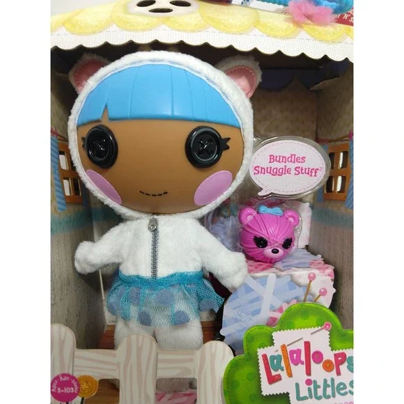 Lalaloopsy Littles Doll Bundles Snuggle Stuff and Pet Yarn Ball Bear - Picture 1 of 8